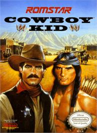 Box cover for Cowboy Kid on the Nintendo NES.