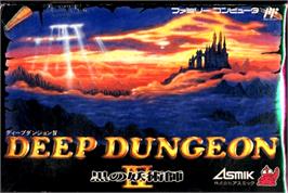 Box cover for Deep Dungeon IV: Kuro no Youjutsushi on the Nintendo NES.
