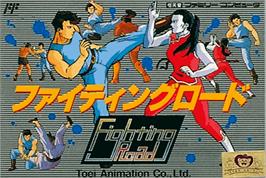 Box cover for Fighting Road on the Nintendo NES.