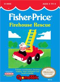 Box cover for Fisher-Price: Firehouse Rescue on the Nintendo NES.