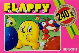 Box cover for Flappy on the Nintendo NES.