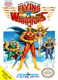 Box cover for Flying Warriors on the Nintendo NES.