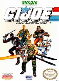 Box cover for G.I. Joe: A Real American Hero on the Nintendo NES.