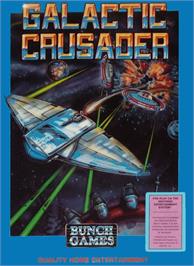 Box cover for Galactic Crusader on the Nintendo NES.