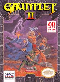 Box cover for Gauntlet II on the Nintendo NES.