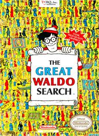 Box cover for Great Waldo Search on the Nintendo NES.