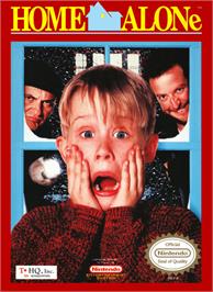 Box cover for Home Alone on the Nintendo NES.