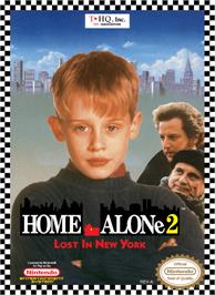 Box cover for Home Alone 2: Lost in New York on the Nintendo NES.