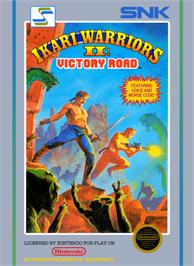 Box cover for Ikari Warriors 2 on the Nintendo NES.