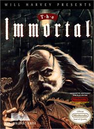 Box cover for Immortal on the Nintendo NES.