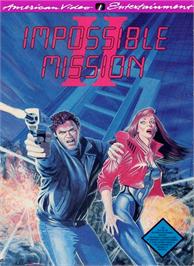 Box cover for Impossible Mission 2 on the Nintendo NES.