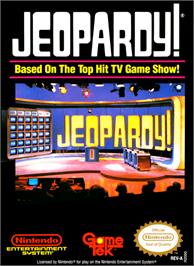 Box cover for Jeopardy on the Nintendo NES.