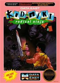 Box cover for Kid Niki - Radical Ninja on the Nintendo NES.