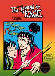Box cover for Legend of Kage, The on the Nintendo NES.