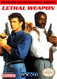 Box cover for Lethal Weapon on the Nintendo NES.