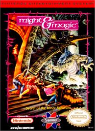 Box cover for Might and Magic: Secret of the Inner Sanctum on the Nintendo NES.