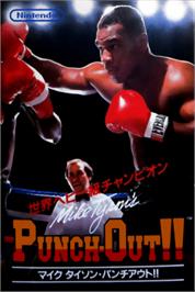 Box cover for Mike Tyson's Punch-Out!! on the Nintendo NES.