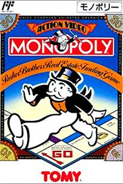 Box cover for Monopoly on the Nintendo NES.
