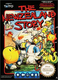 Box cover for New Zealand Story on the Nintendo NES.