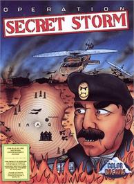 Box cover for Operation Secret Storm on the Nintendo NES.