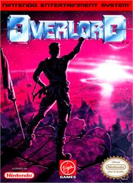Box cover for Overlord on the Nintendo NES.