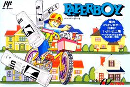 Box cover for Paperboy on the Nintendo NES.