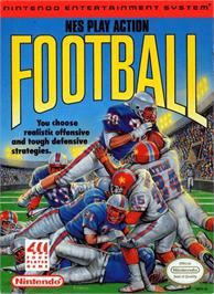 Box cover for Play Action Football on the Nintendo NES.