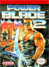 Box cover for Power Blade 2 on the Nintendo NES.