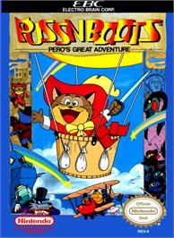Box cover for Puss N Boots: Pero's Great Adventure on the Nintendo NES.