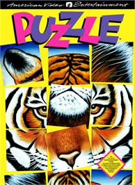 Box cover for Puzzle on the Nintendo NES.