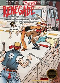 Box cover for Renegade on the Nintendo NES.