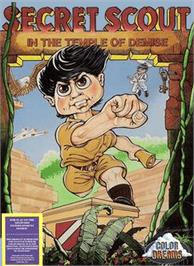 Box cover for Secret Scout in the Temple of Demise on the Nintendo NES.