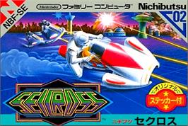 Box cover for Seicross on the Nintendo NES.