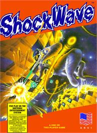 Box cover for Shock Wave on the Nintendo NES.