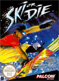 Box cover for Ski or Die on the Nintendo NES.