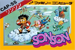 Box cover for Son Son on the Nintendo NES.