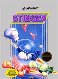 Box cover for Stinger on the Nintendo NES.