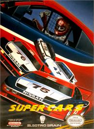 Box cover for Super Cars on the Nintendo NES.