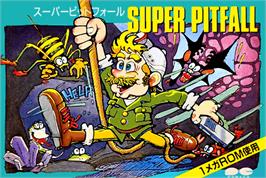 Box cover for Super Pitfall on the Nintendo NES.