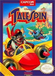 Box cover for TaleSpin on the Nintendo NES.