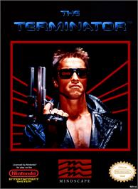Box cover for Terminator on the Nintendo NES.