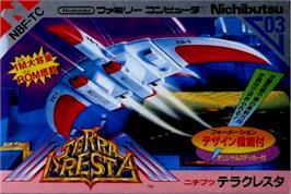 Box cover for Terra Cresta on the Nintendo NES.
