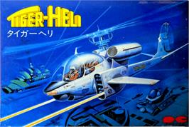 Box cover for Tiger Heli on the Nintendo NES.