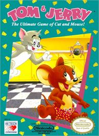 Box cover for Tom & Jerry: The Ultimate Game of Cat and Mouse on the Nintendo NES.