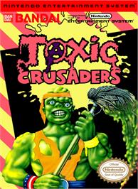 Box cover for Toxic Crusaders on the Nintendo NES.