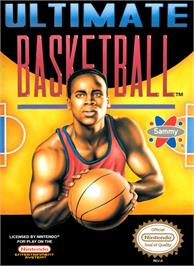 Box cover for Ultimate Basketball on the Nintendo NES.