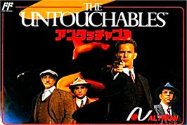 Box cover for Untouchables on the Nintendo NES.