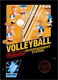 Box cover for Volley Ball on the Nintendo NES.