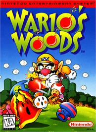 Box cover for Wario's Woods on the Nintendo NES.