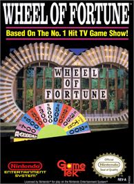 Box cover for Wheel Of Fortune: Featuring Vanna White on the Nintendo NES.